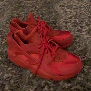 ruby red huaraches womens